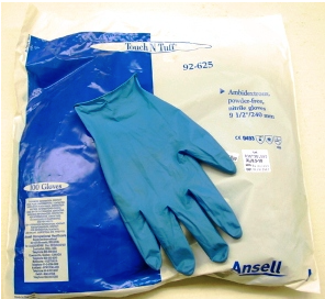Nitrile Skinning Gloves - 50 pair - Click Image to Close
